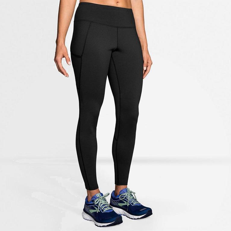 Brooks Threshold Mujer Leggings - Grises (5613BPVOY)